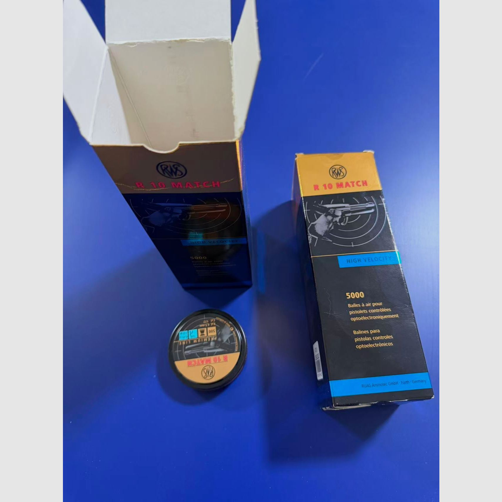 RWS R 10 0,45g 500st 4,50 mm Diabolo Munitie