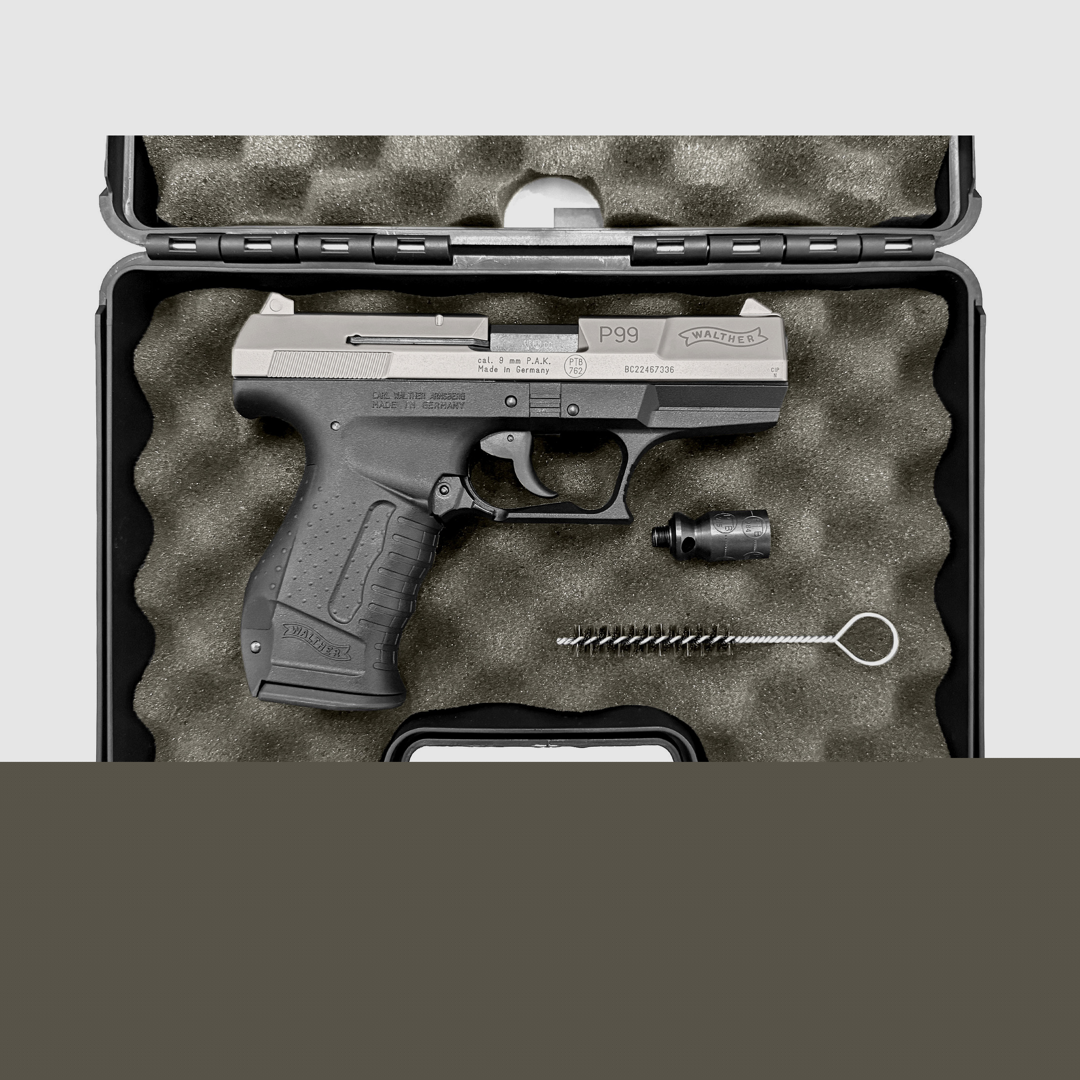 Walther P99 Schreckschuss Pistole 9mm P.A.K. Bicolor - NEU