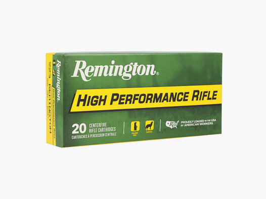 Remington Munitions de Fusil .223 Rem 3,56 g / 55 gr Pointed Soft Point Core Lokt