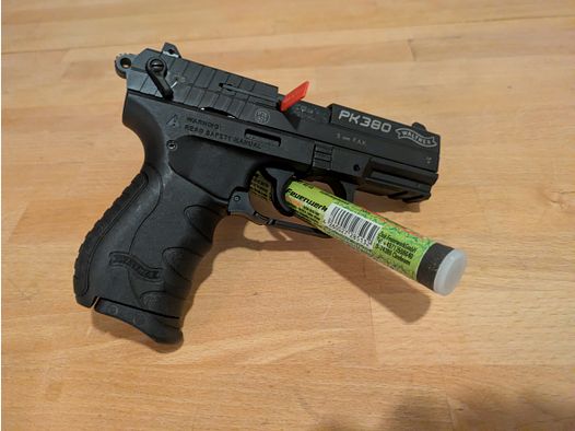 Walther PK380 Schreckschusspistole inkl. Zubehör