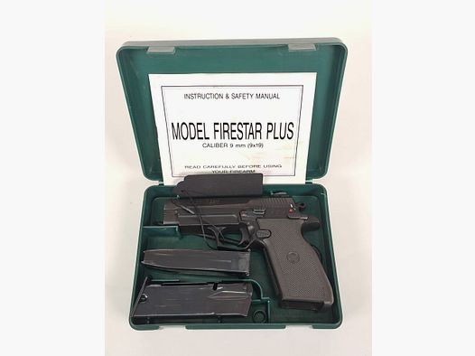 Star Firestar Plus 9mm Luger mit OVP Firestar Plus