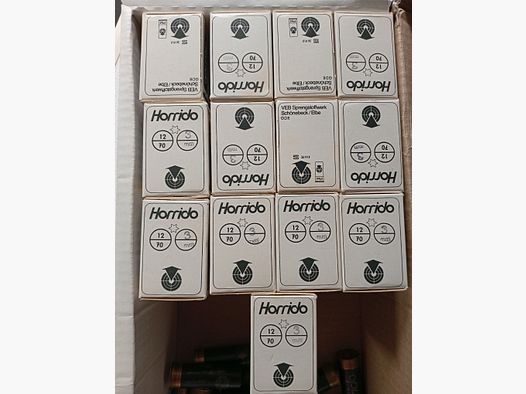Kaliber 12 Schrotmunition diverse 