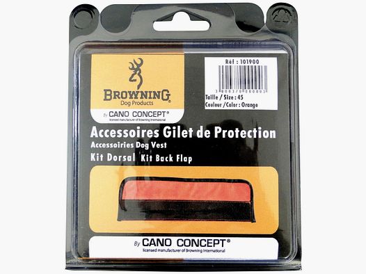 Extension de la languette arrière - pour gilet de protection pour chien Browning