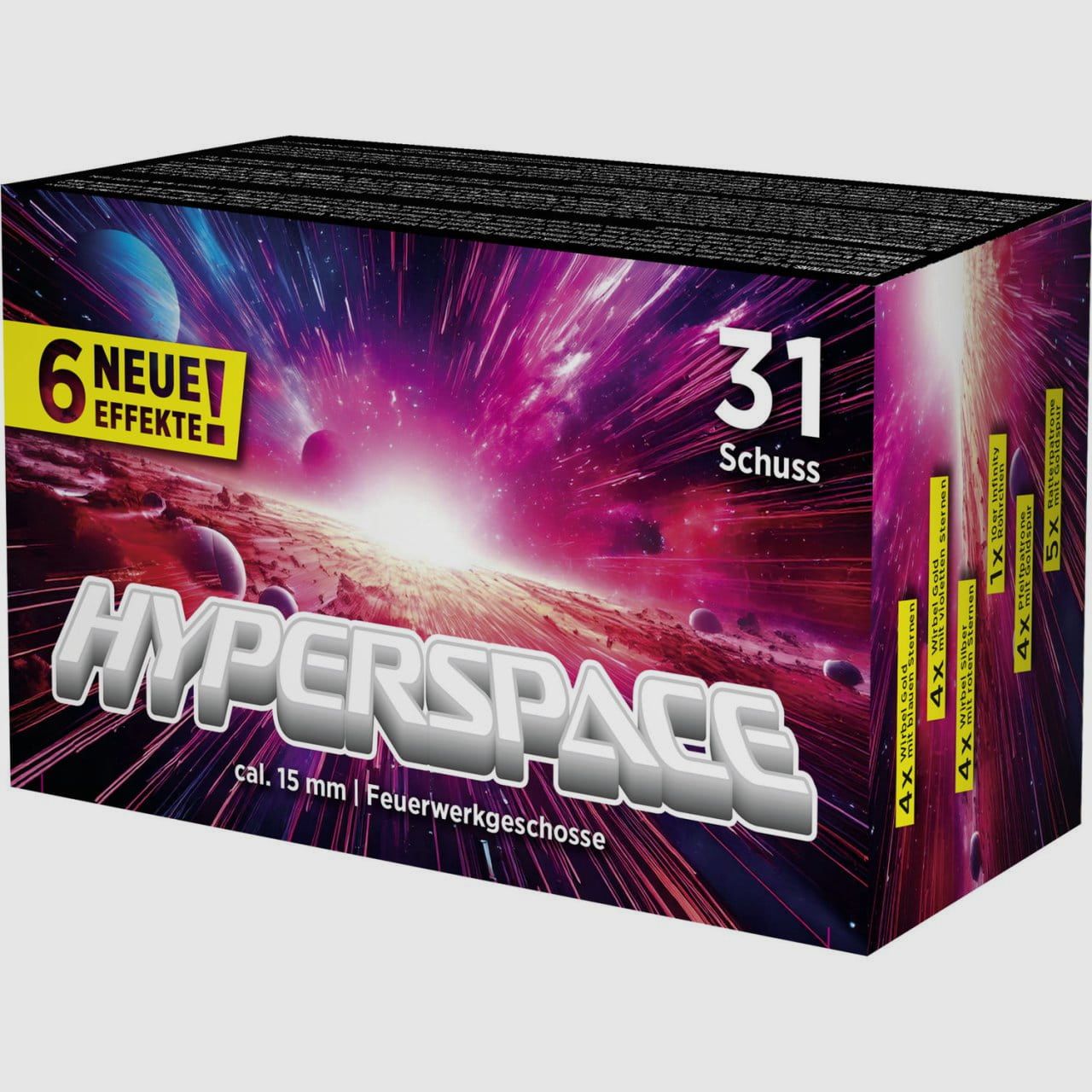 Umarex Hyperspace 15 mm scatola 31 pezzi