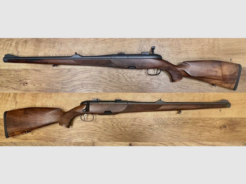 Steyr Mannlicher mit Schwenkmontage CL II Stutzen CL 2 Ganzschaft
