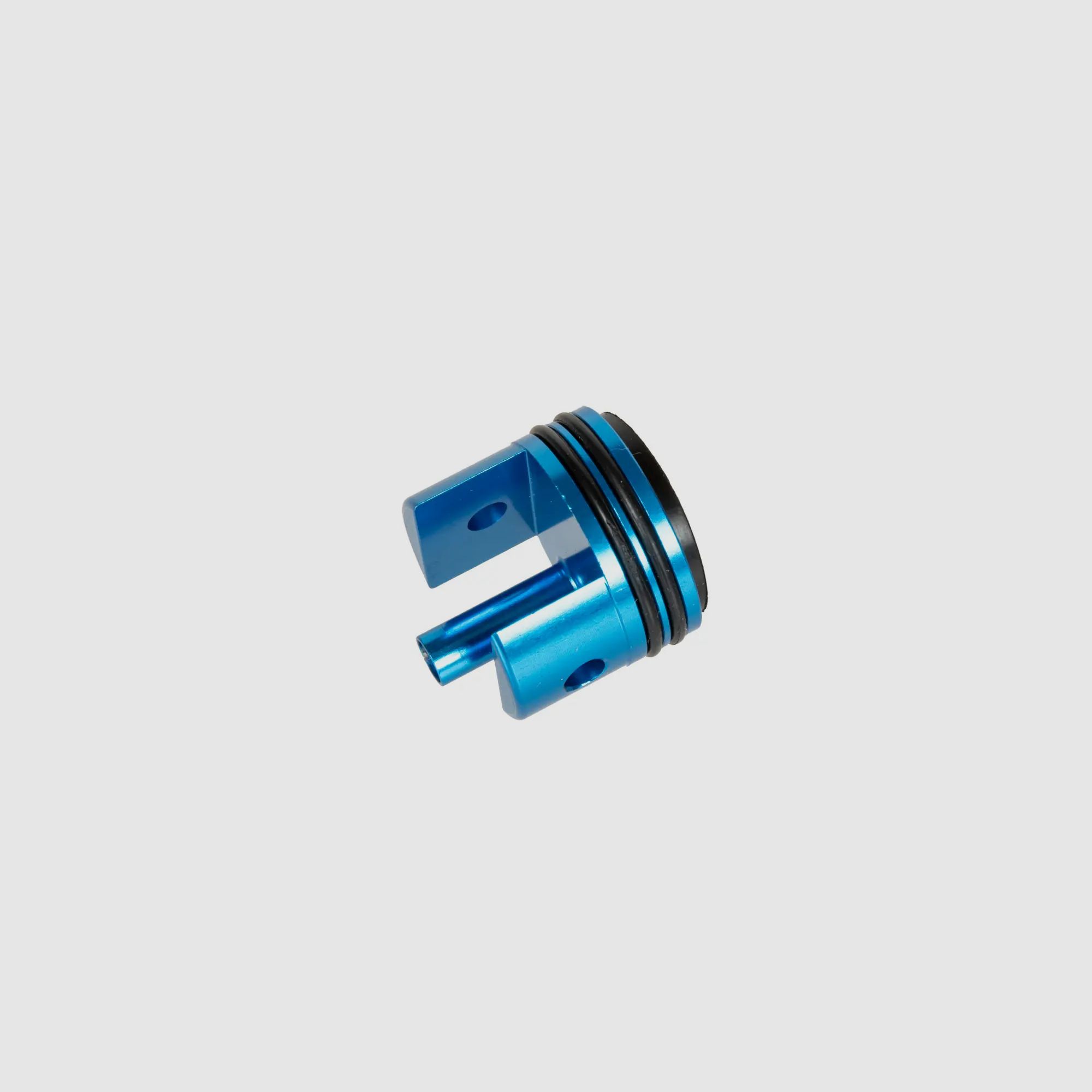 Double Air-Sealed Aluminum CNC Cylinder Head V2/V3, blau (SA)
