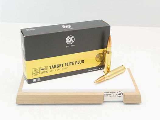 RWS TargetEliPlus 10,9g/168grs à20 .308 Win.