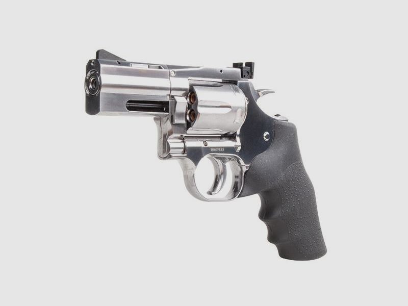 Dan Wesson 715 2,5 pouces Argent CO2 Revolver 4,5 mm Acier BB