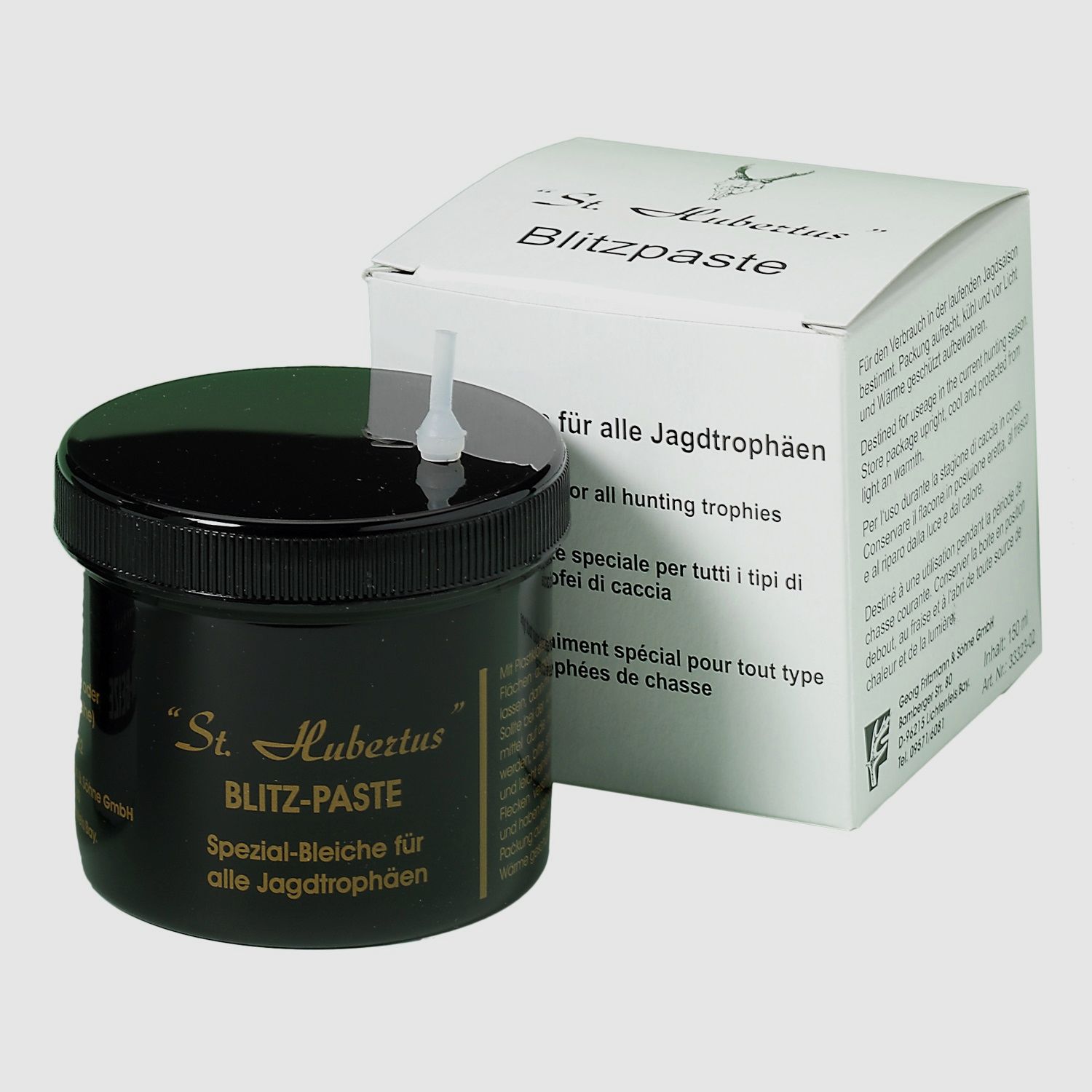 Fritzmann Blitzpaste Blanqueo de Cuernos Trofeos/Accesorios