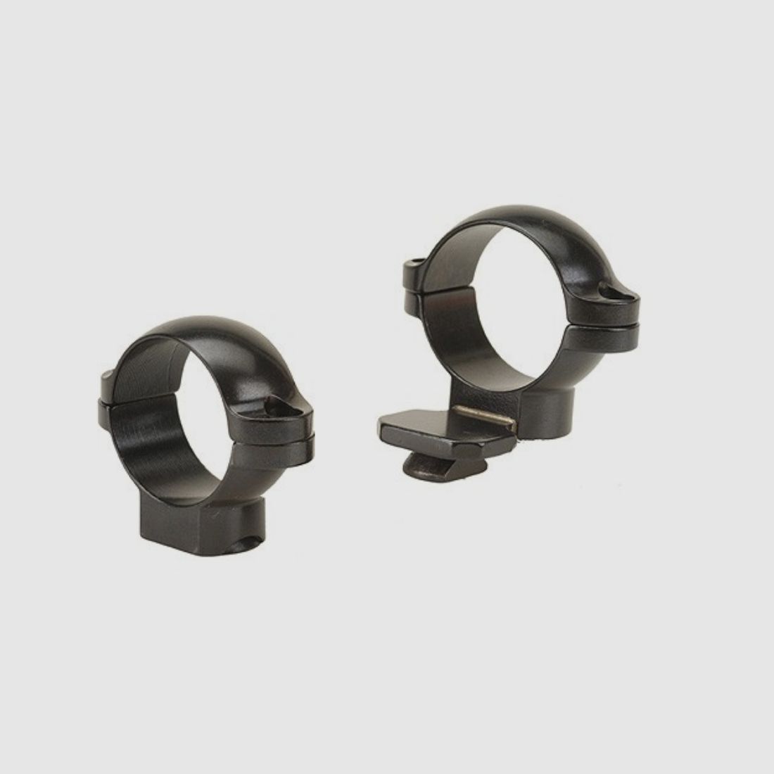 Leupold STD Ringe 25,4mm extended medium gekröpft glänzend schwarz