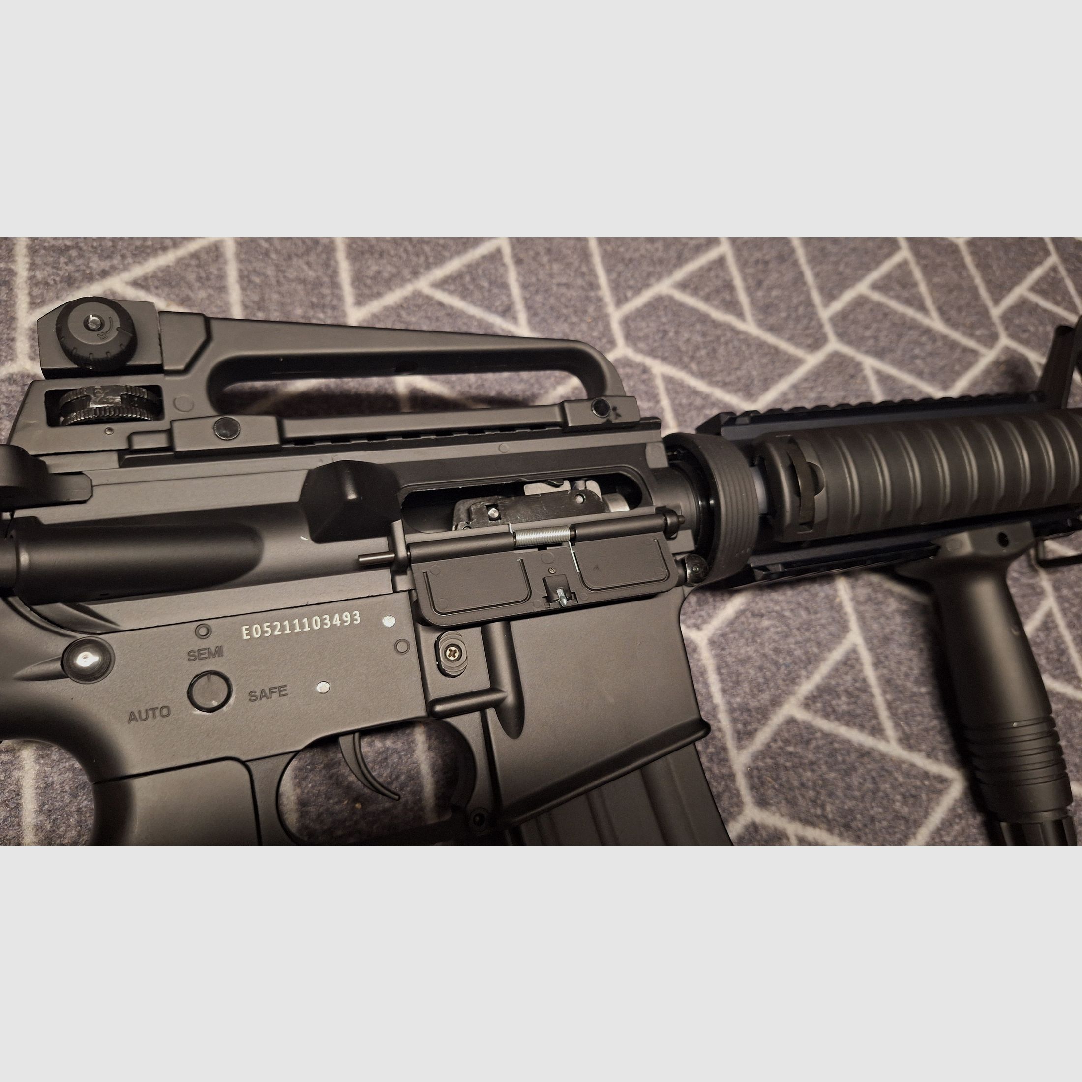 FN Herstal M4-03 Cybergun Carabina R.I.S. Calibro 4,5 BB-NUOVO!