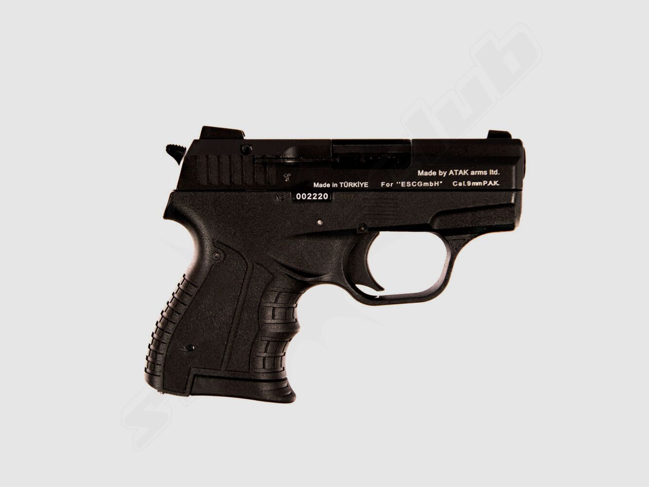Zoraki 906 blank firing pistol 9mm P.A.K. blued
