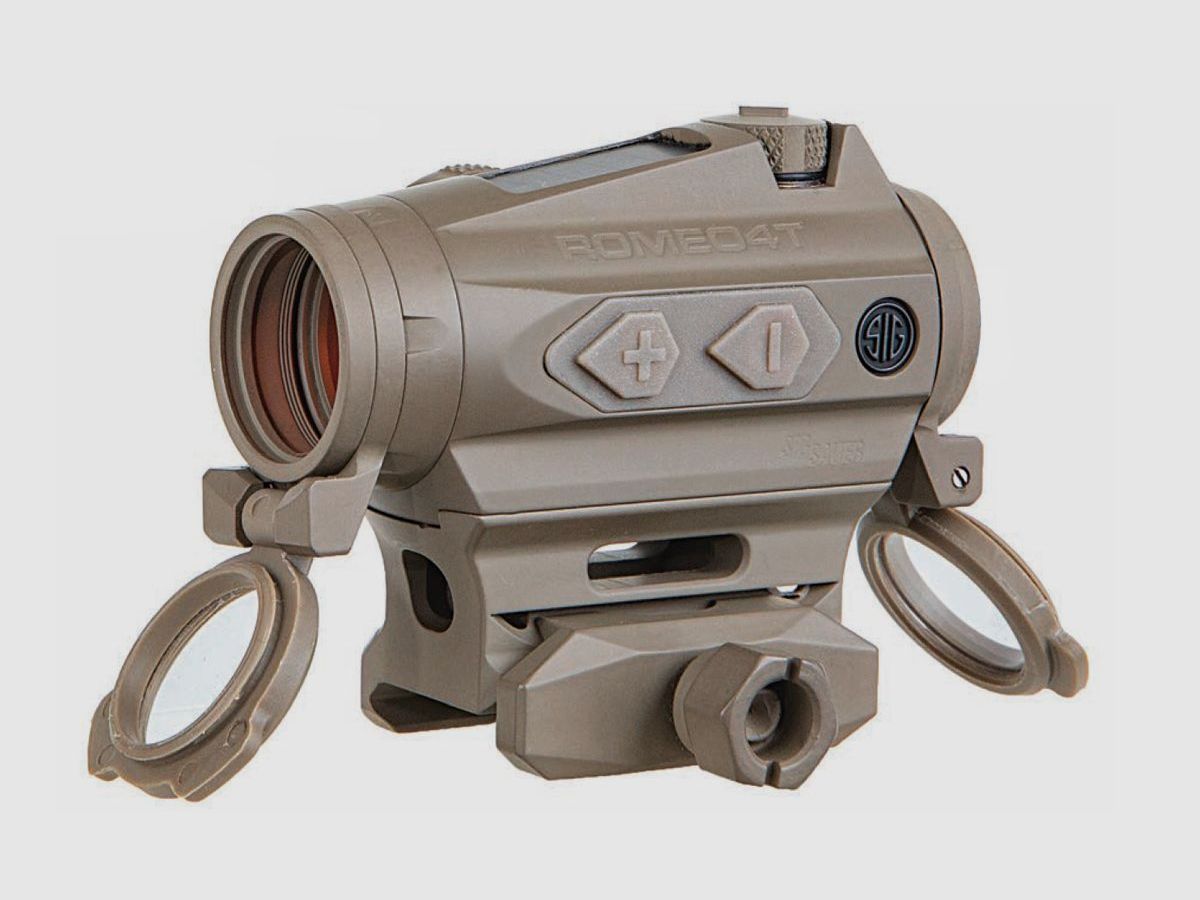 Sig Sauer SOR43131 ROMEO4T Red Dot Sight Ballistic Circle Dot tan