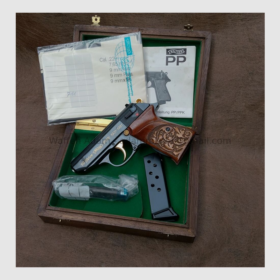 Carl Walther Ulm Model PPk - Anniversary -