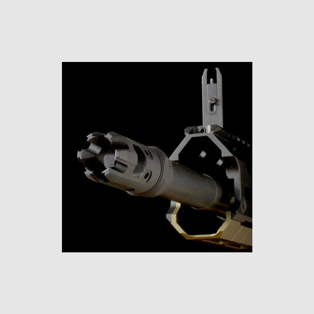 Strike Industries MK9 1/2x28 Hybrid Mündungsbremse Kompensator Mündungsfeuerdämpfer AR15-9 9 mm PCC