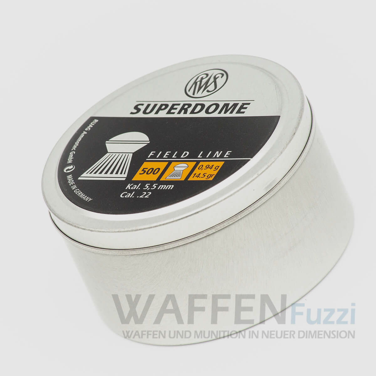 RWS Field Line Superdome caliber 5.5mm diabolos 0.94g