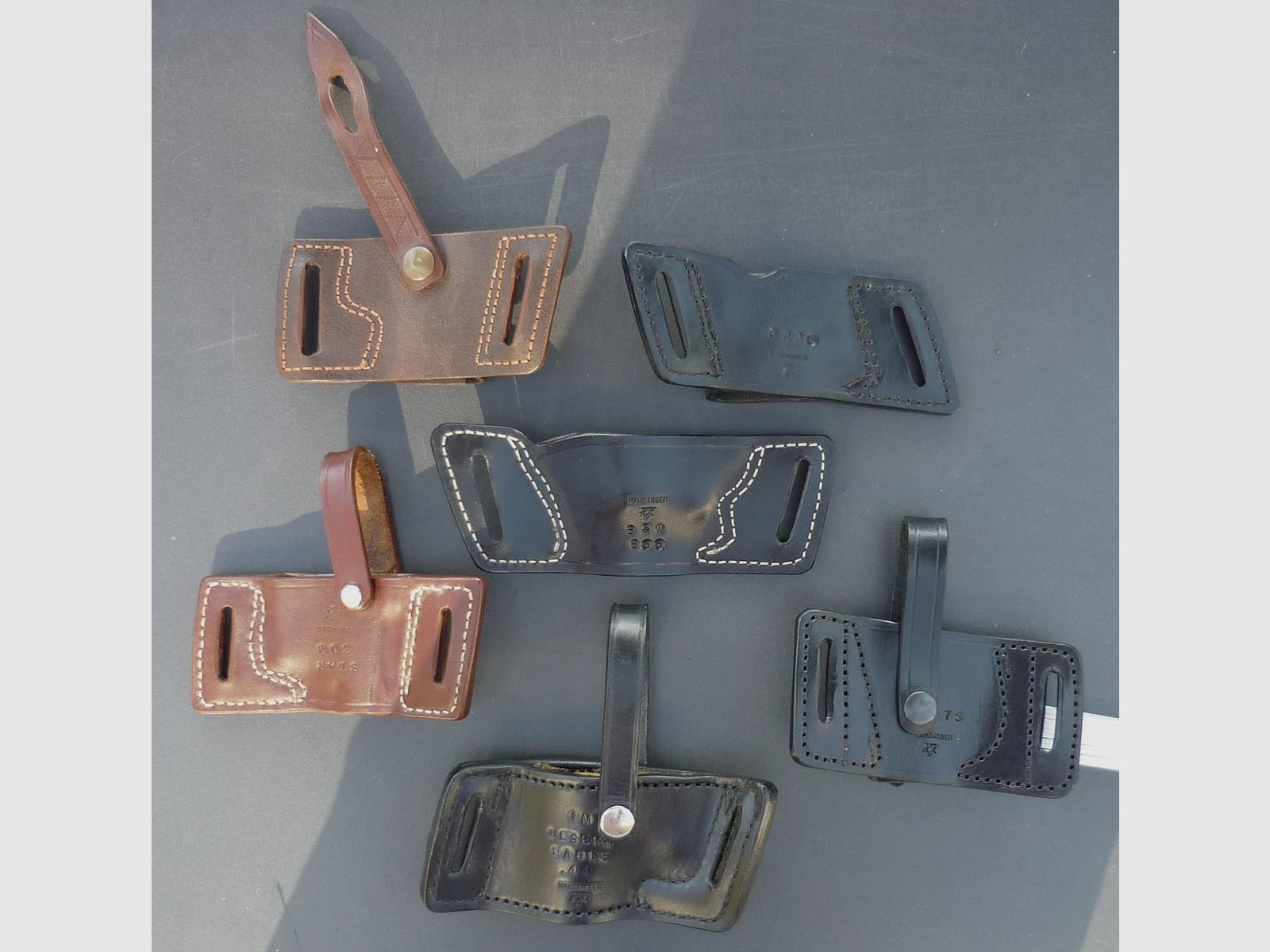 HKDesign Holster Art. Nr.006 Yaqui Holster  Für: P220, Colt, Star 30 M, CZ 75, S&W 686, Desert Eagle "44 