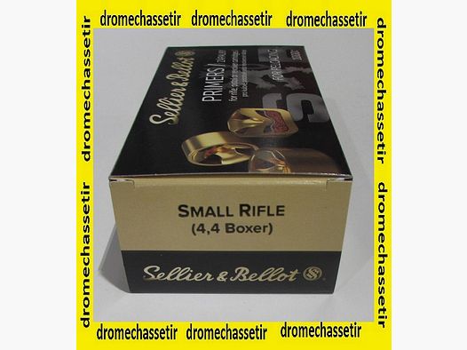 Box mit 1000 Zündhütchen Small Rifle Sellier & Bellot