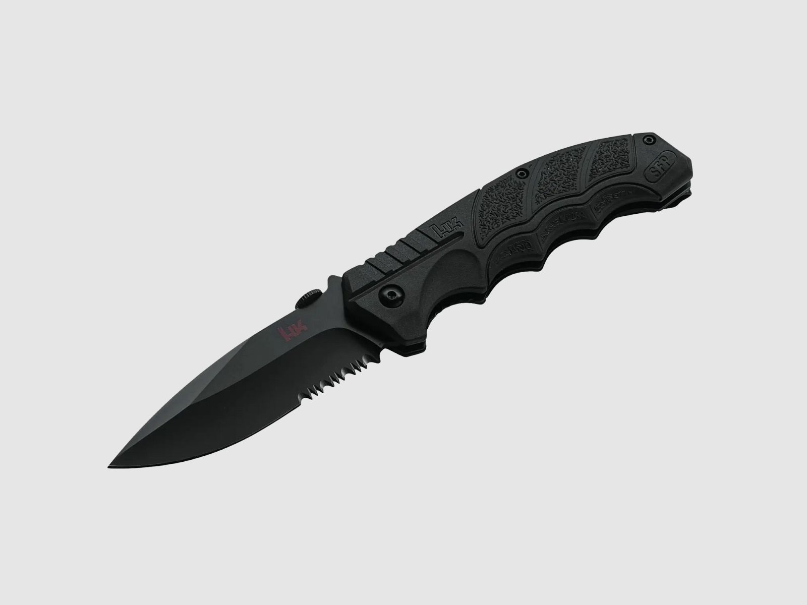 Heckler & Koch SFP Tactical Folder All Black D2 Acero