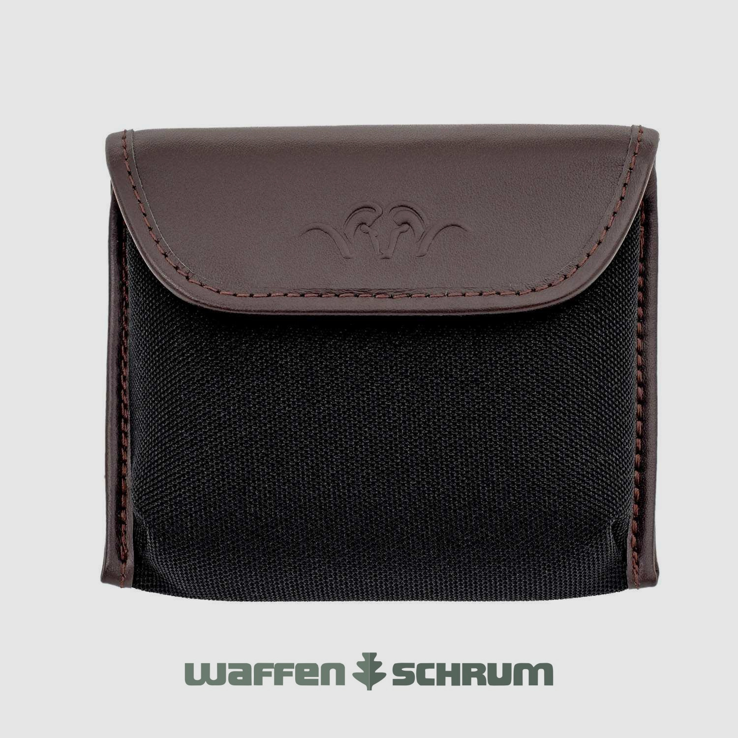 Blaser Patronenetui Cordura 12 Kugelpatronen herausnehmbarer Halter - mit Gürtelschnalle