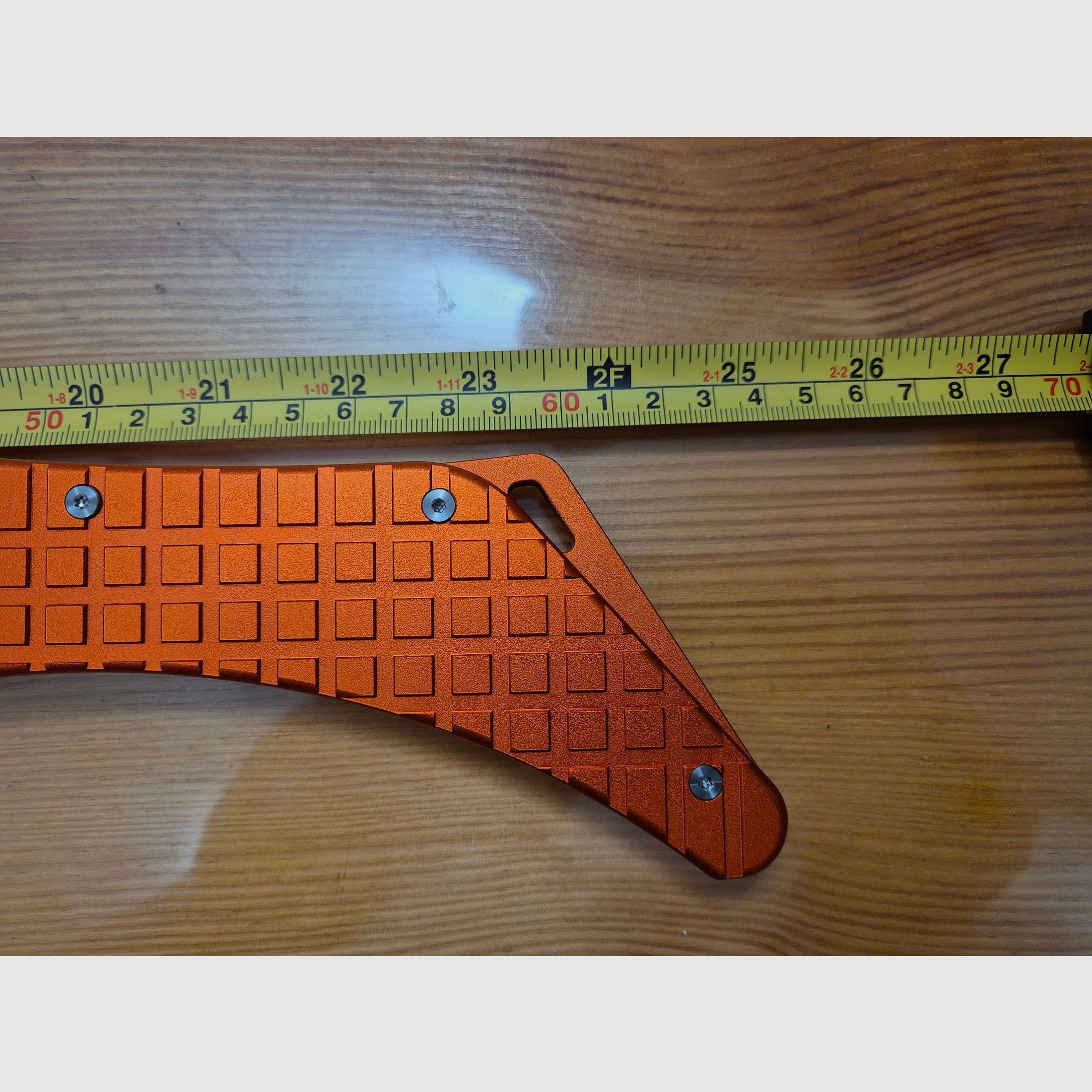 Midgards Messer Fenris - Orange / Limitiert - XXL Linerlock