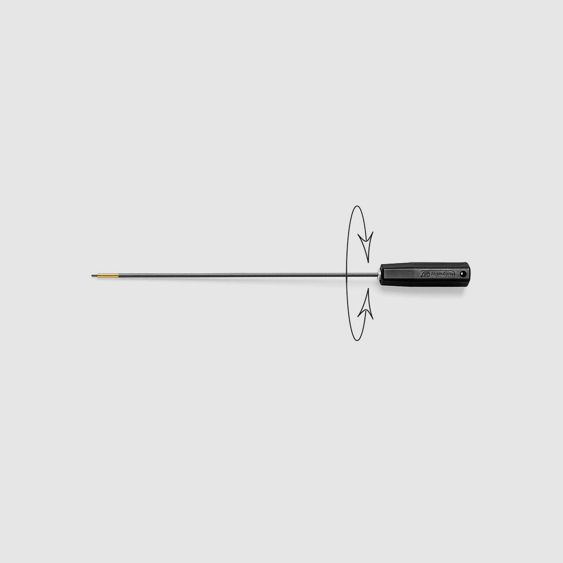 Eyselein Carbon Putzstock für Kurzwaffen Stock 5 mm ø: ab Kal 22/6,35 mm oder ähnliche