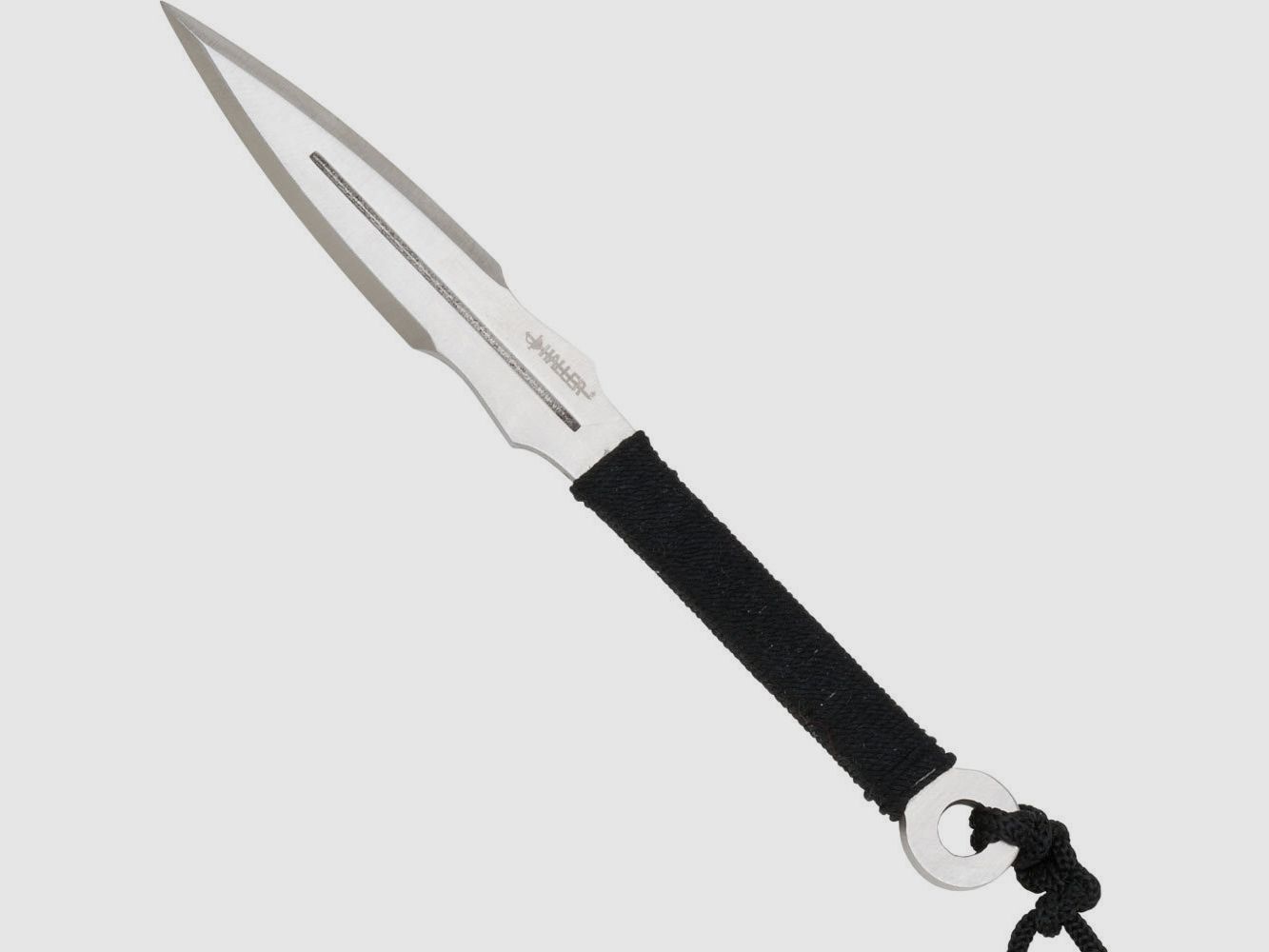 Throwing knife set including nylon sheath