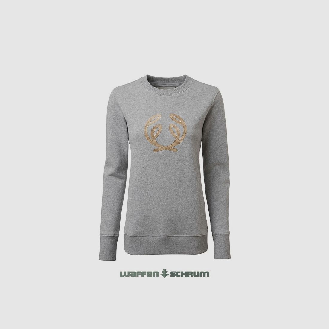 Chevalier Sweatshirt Logo Grey Melange