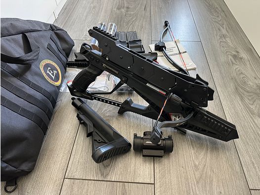 EK Archery Armbrust Adder mit viel Zubehör Cobra systems 