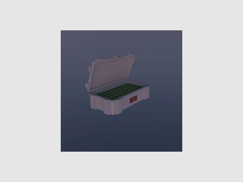Filamelt Munitionsbox / .38 Special / ‘Klappdeckel’ / Patronenbox, Ammo Box