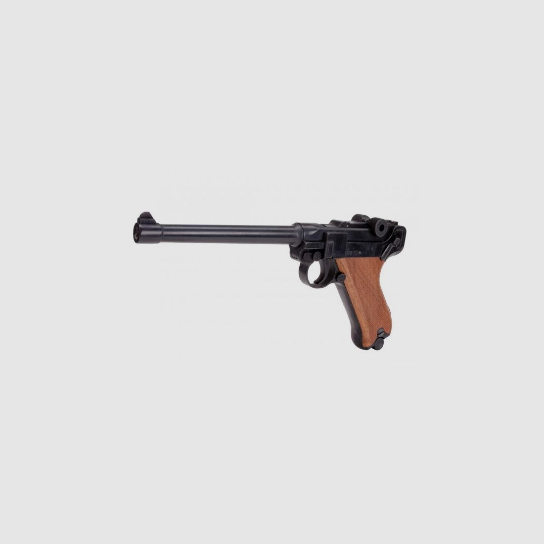 ME Mod. P 04 Deko, schwarz, Holzgriff