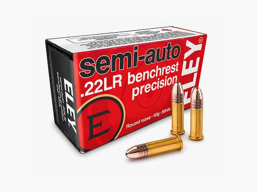 Amunicja kal. 22LR ELEY BENCHREST PRECISION