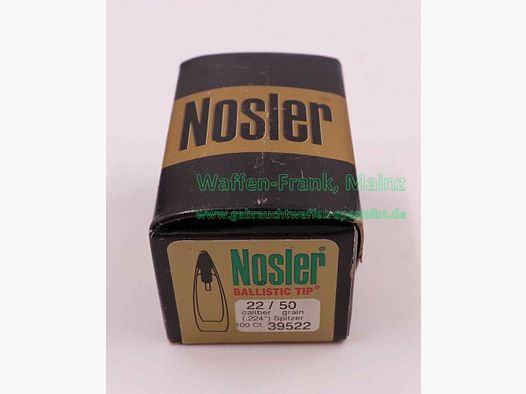 Nosler rifle bullets