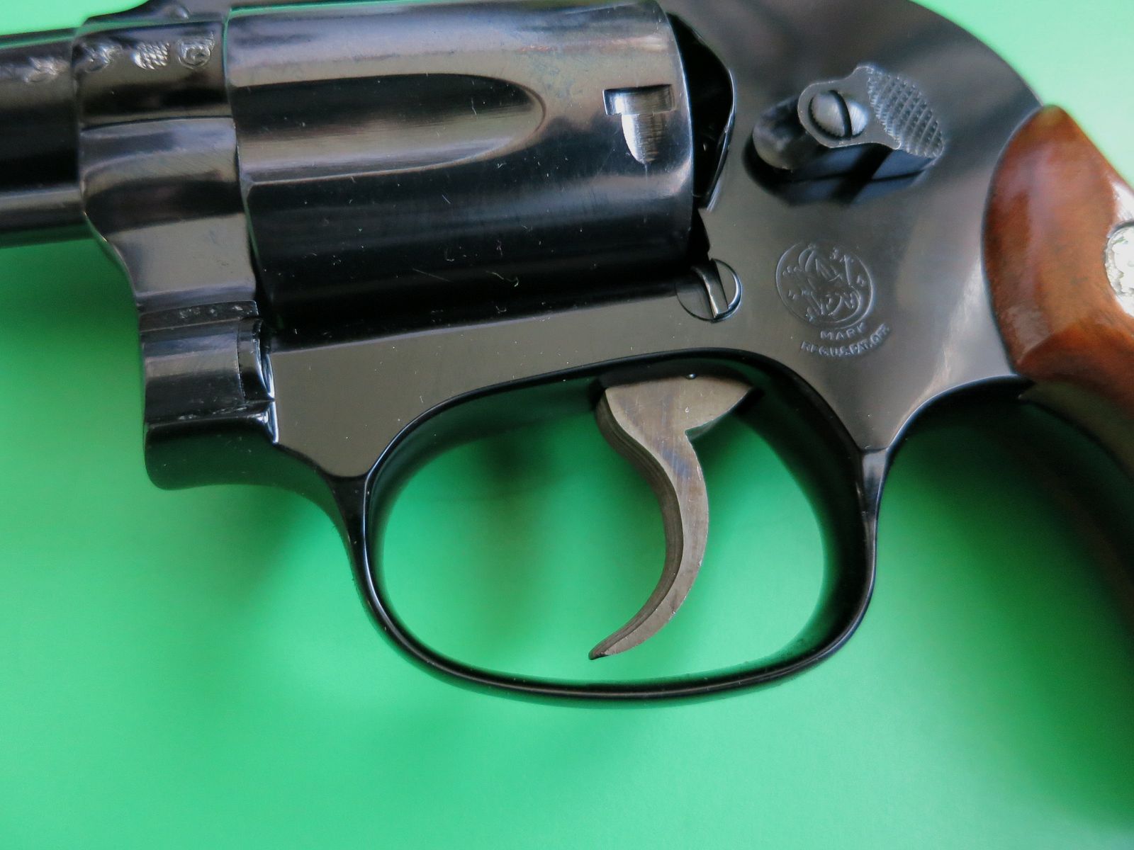 Revolver Smith&Wesson Mod. 38 Airweight Bodyguard, .38 Special, 2" Lauf, Jäger/Sammler, wie neu   #39