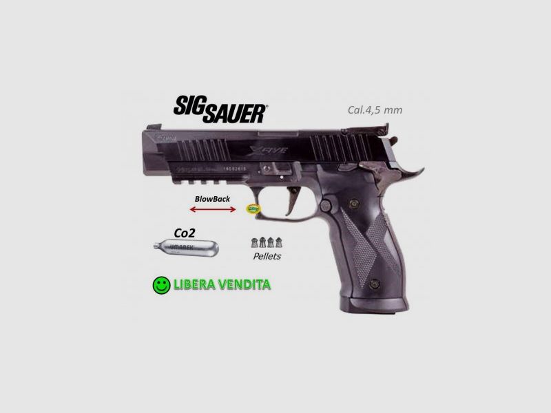 SIG SAUER AIR X-FIVE cal.4,5 BLACK