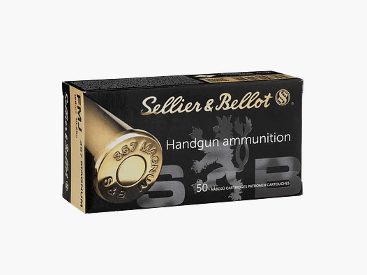 S&B .357 Magnum FMJ-Flat 158 gn
