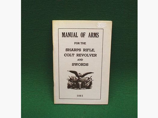 Livre/Poche Manuel des armes pour le fusil Sharps, le revolver Colt et les épées