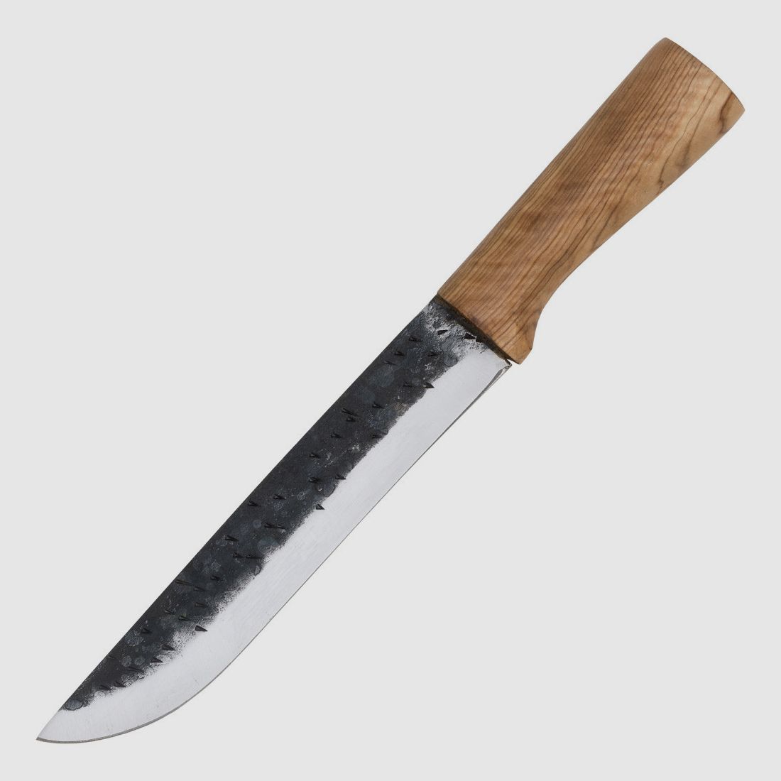 Cuchillo vikingo Sax con funda de cuero