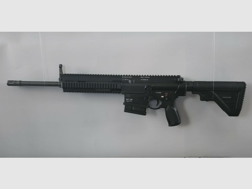 Heckler & Koch MR308 16,5" Quadrail Handschutz schwarz mit Slimline Schulte .308Win, Bild 11 von 16