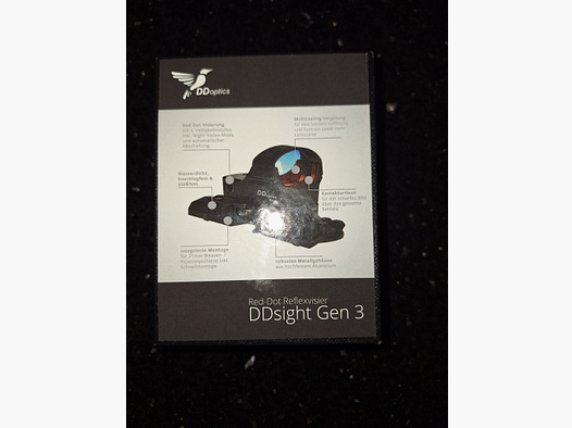 DDoptics DDsight Gen3 red dot sight