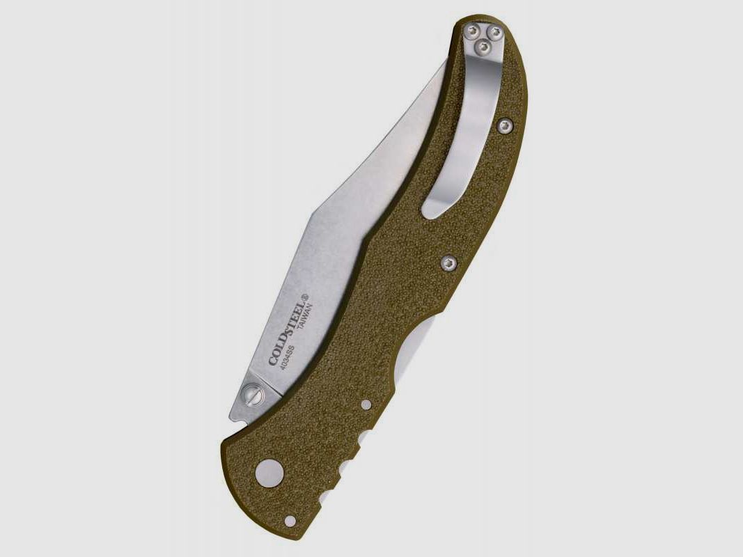 Cold Steel Range Boss Taschenmesser, Olivgrün