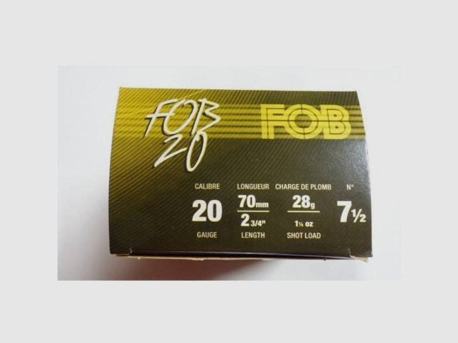 Cartridges FOB 20 - Cal. 20/70, image 1 of 3