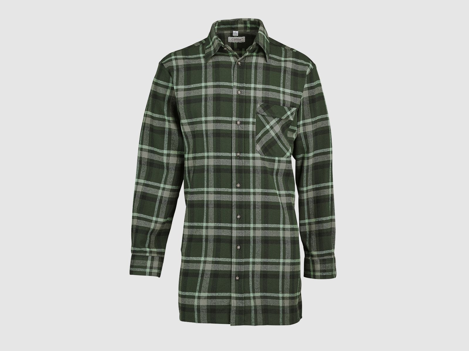 Condor Langarmhemd Flanell 90 cm