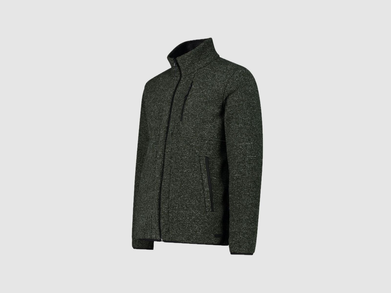 CMP Fleece Kurtka Męska z recyklingu Forest Mel.