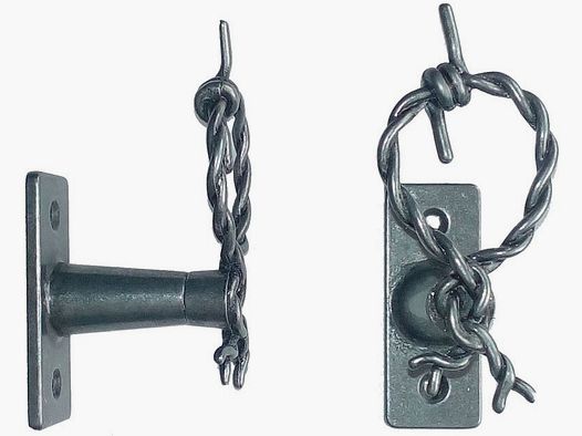Wandhalter Stacheldraht für 1 Schwert