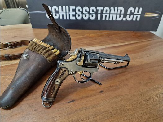 W+F – Revolver / Modell 1882/29 / 7.5mm / Occ.