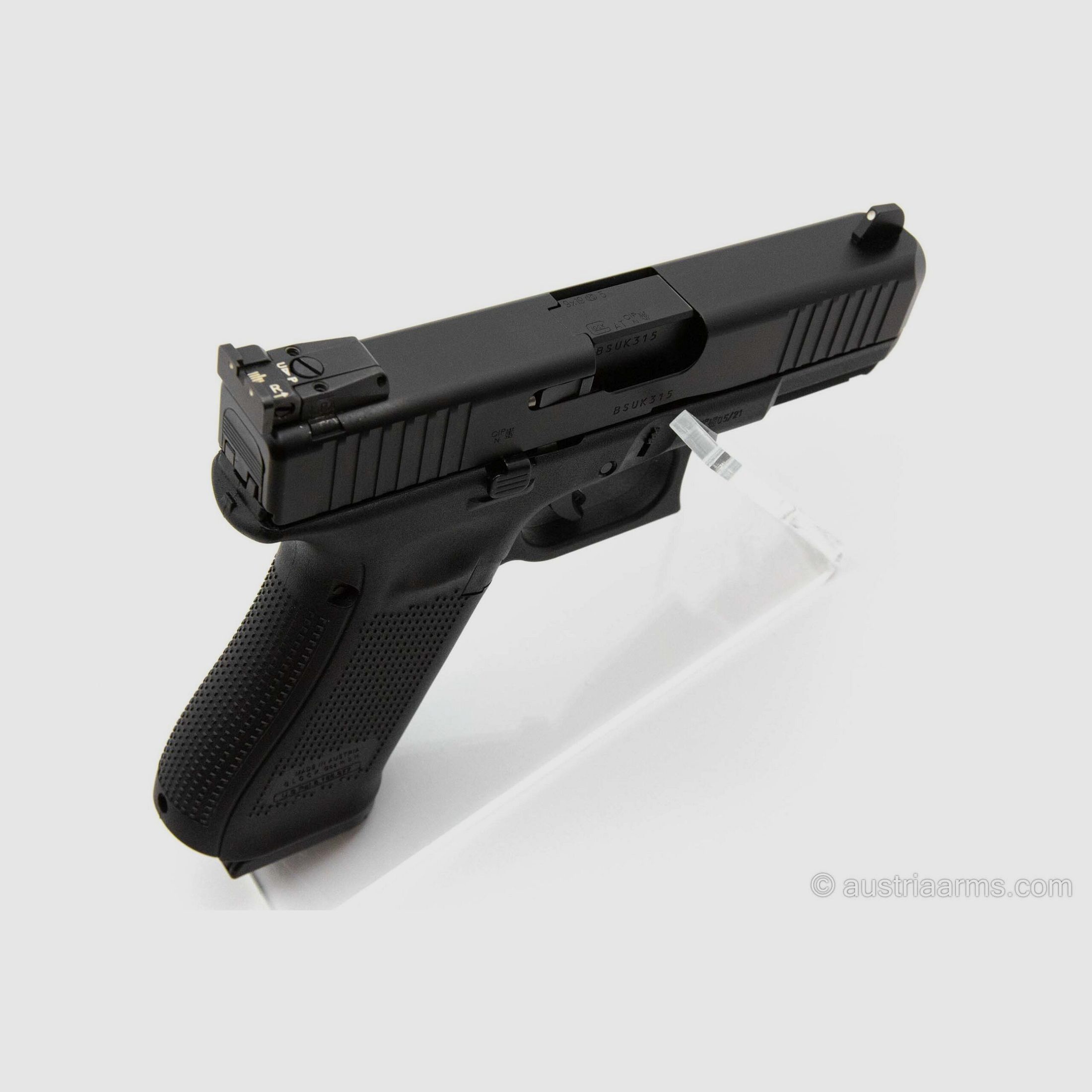 Glock 45, Neuwertige Gebrauchtwaffe, 9 x 19 mm, Bild 3 von 5