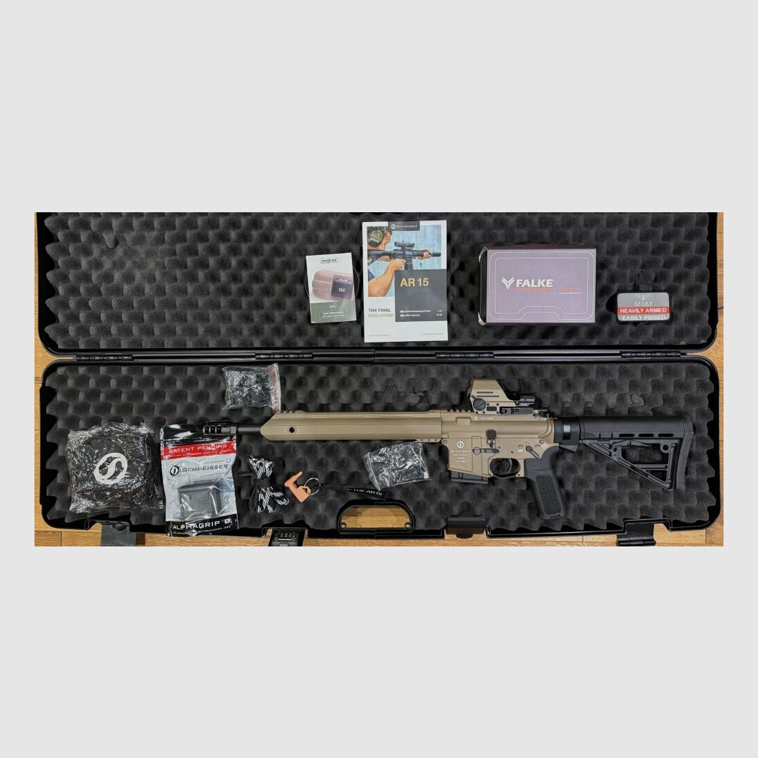 Schmeisser AR15 M4FL FDE sportlich zugelassen