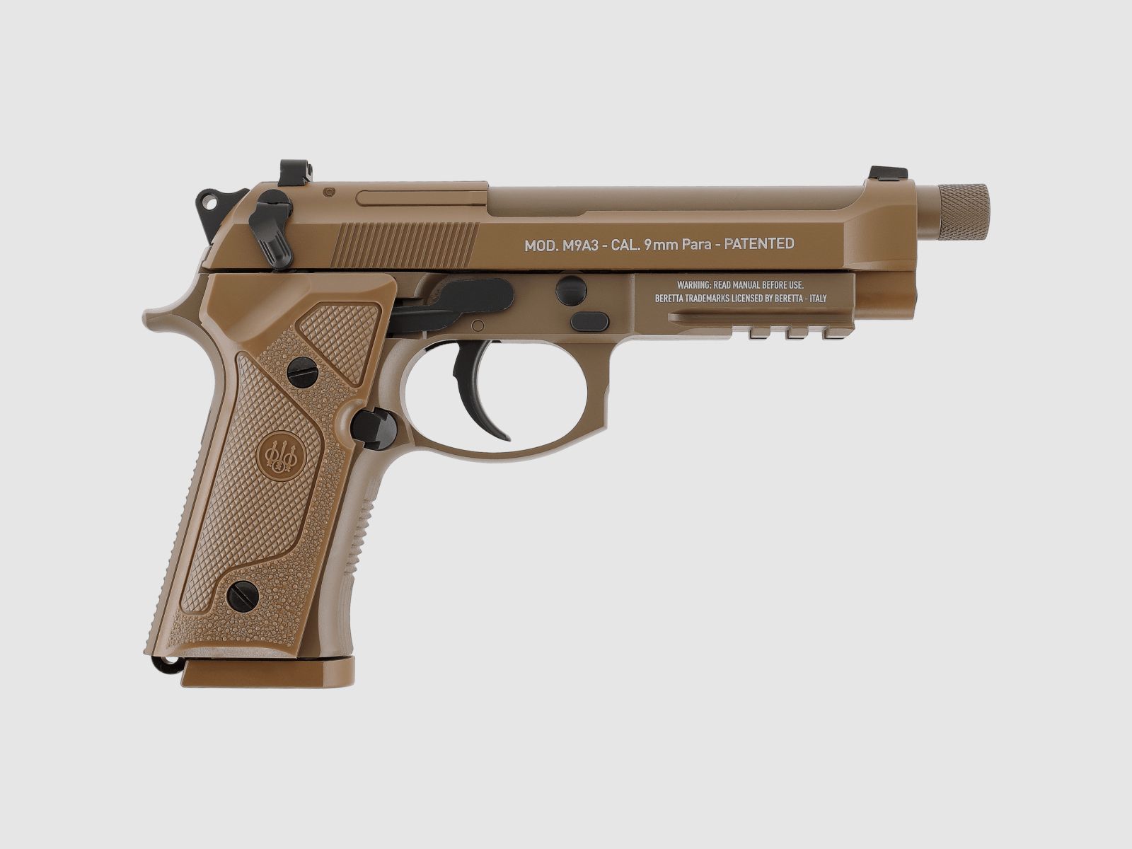 Beretta M9 A3 FDE Co2 Blowback Low Power -F-