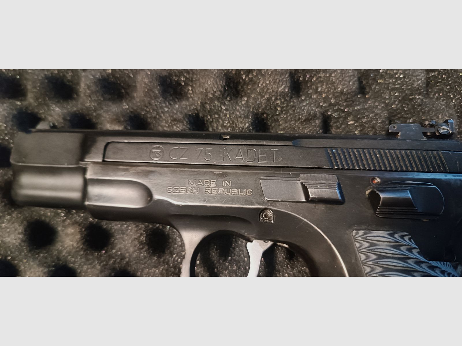 CZ 75B 9mm Luger mit Wechselsystem Kadet .22